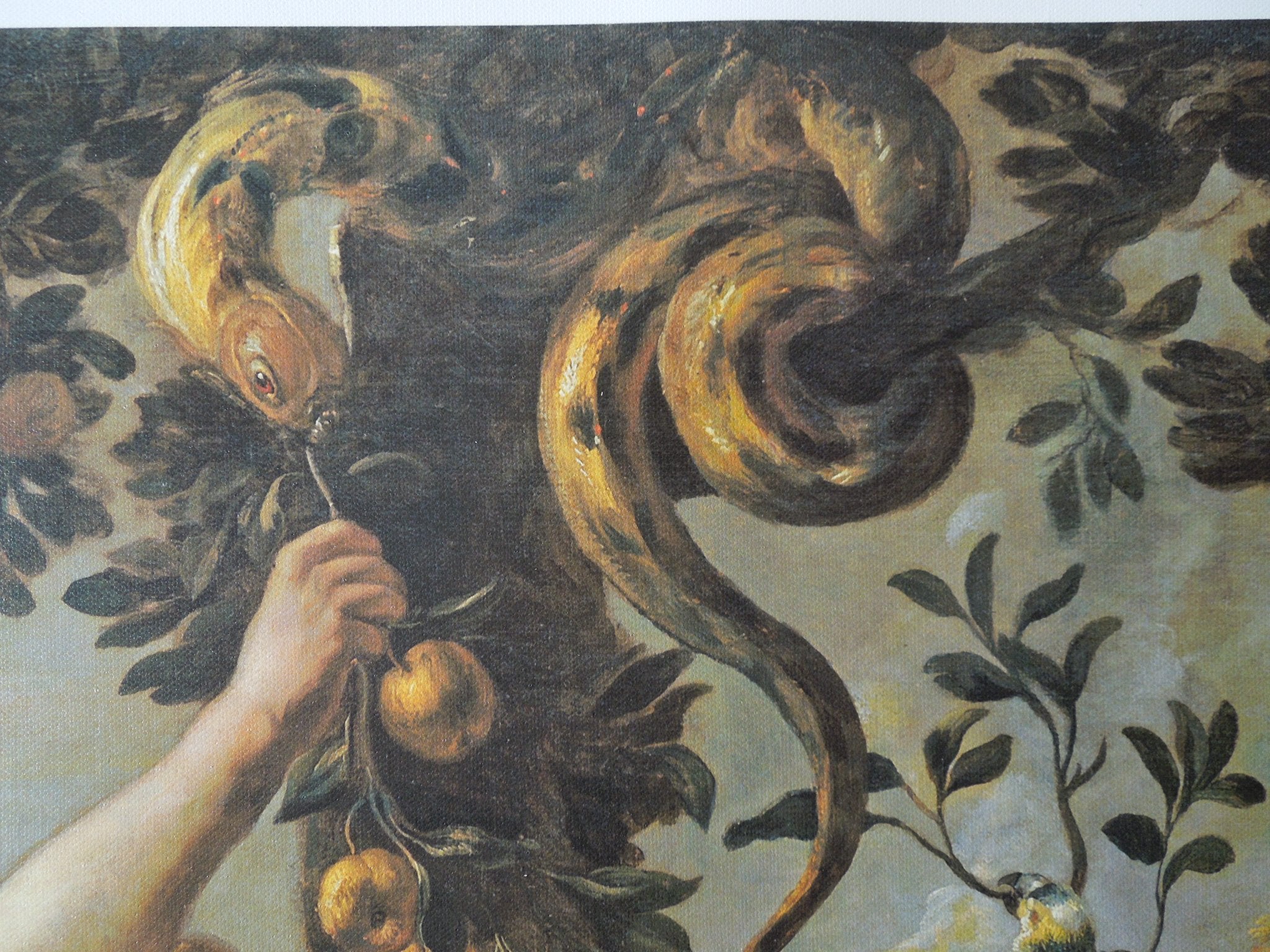 JACOB JORDAENS THE TEMPTATION Size: 26 5/8 x 30 in