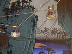 Hiroshige, Hida Province (Kago Watashi) Basket Ferry