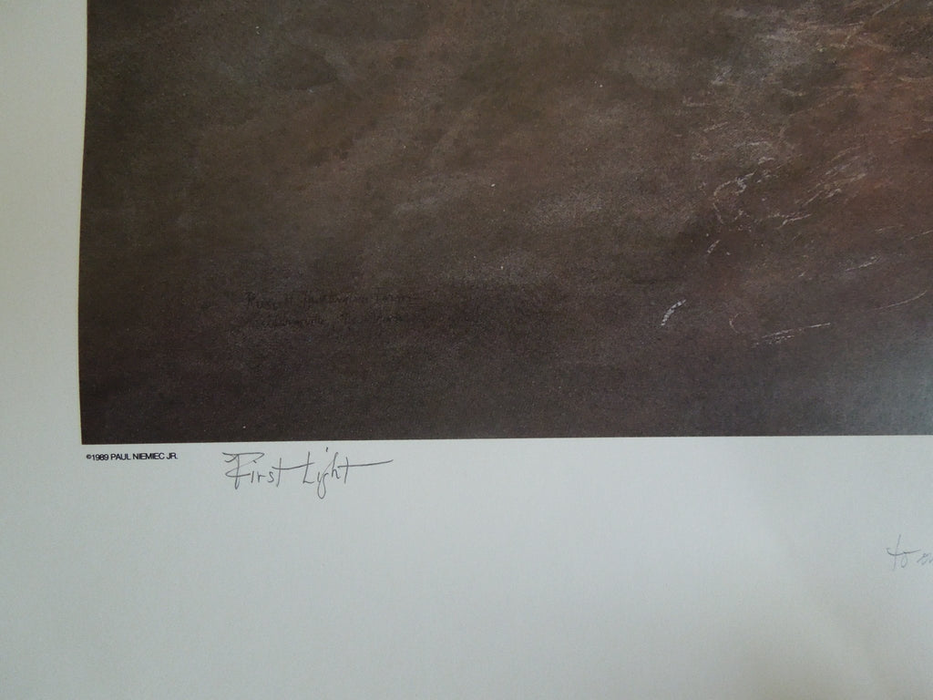 Paul Niemiec Jr First Light #346/500