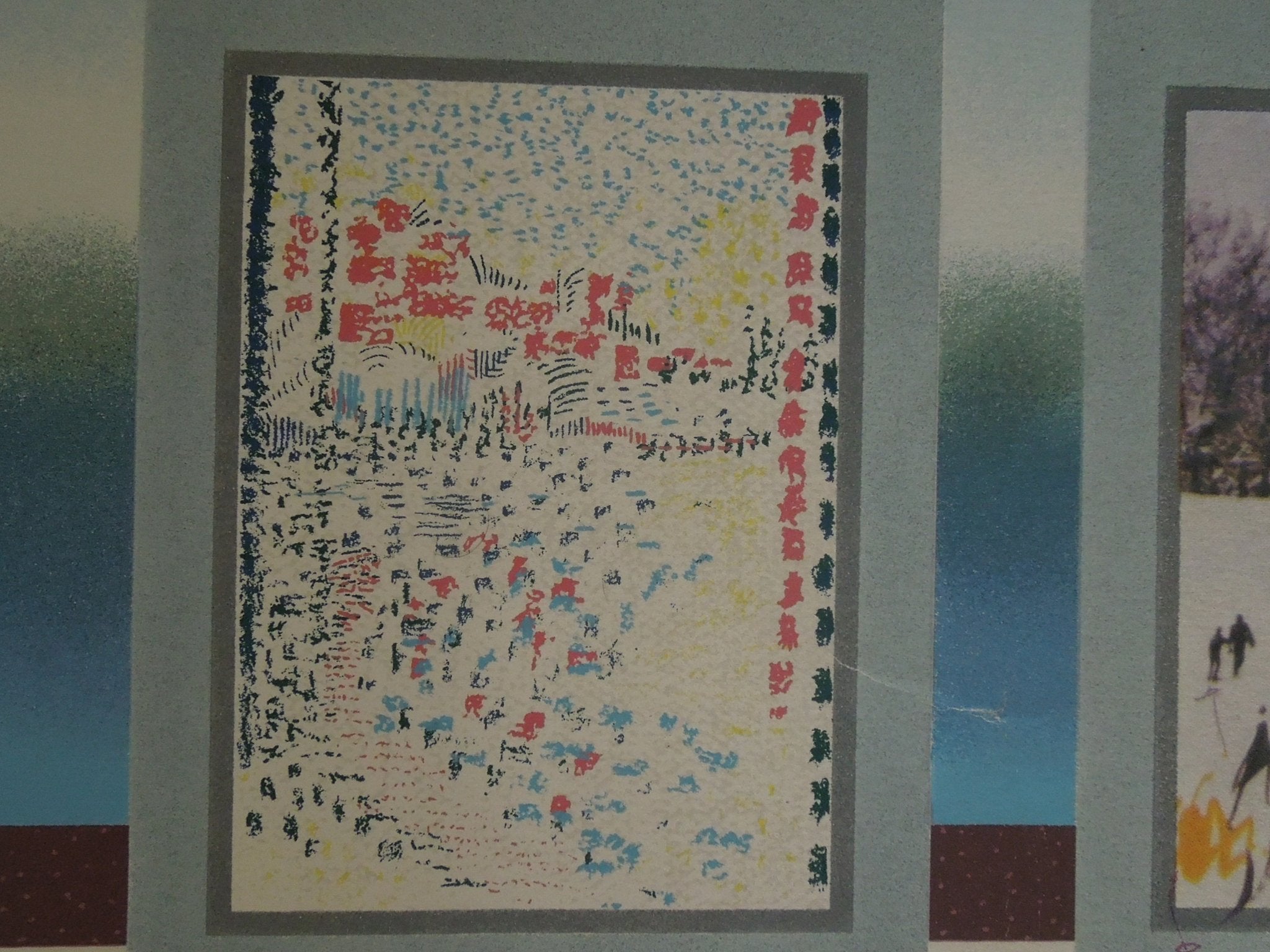 Leo Posillico Uncontrollable Seasons Measures 35" X 44"