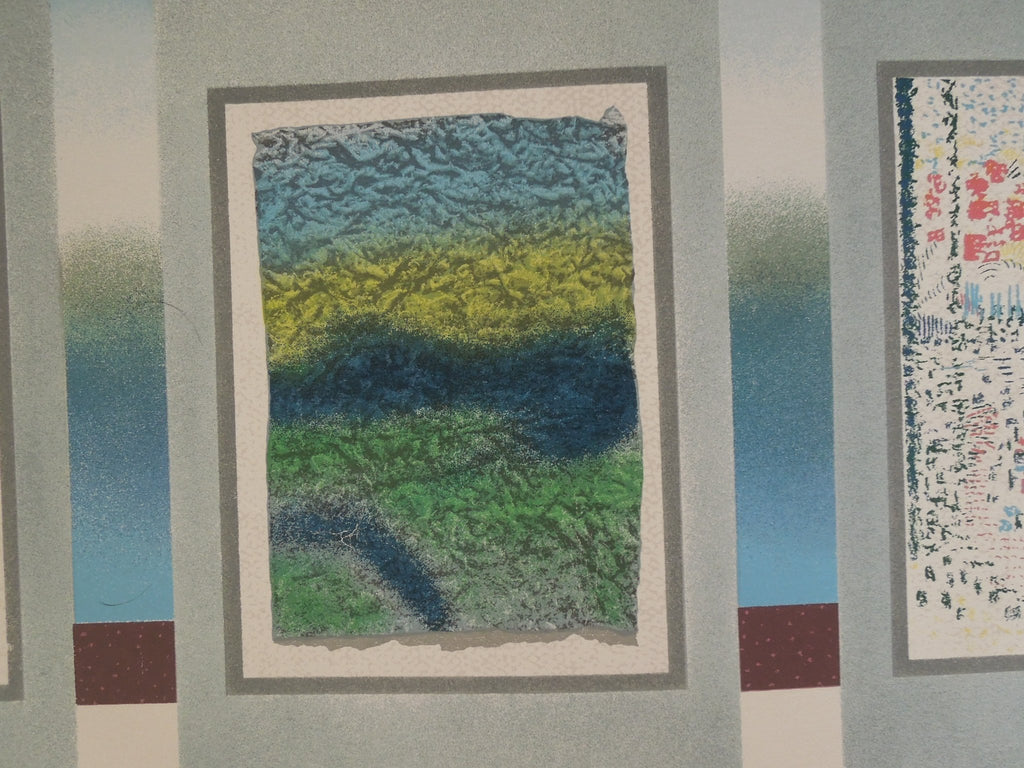 Leo Posillico Uncontrollable Seasons Measures 35" X 44"
