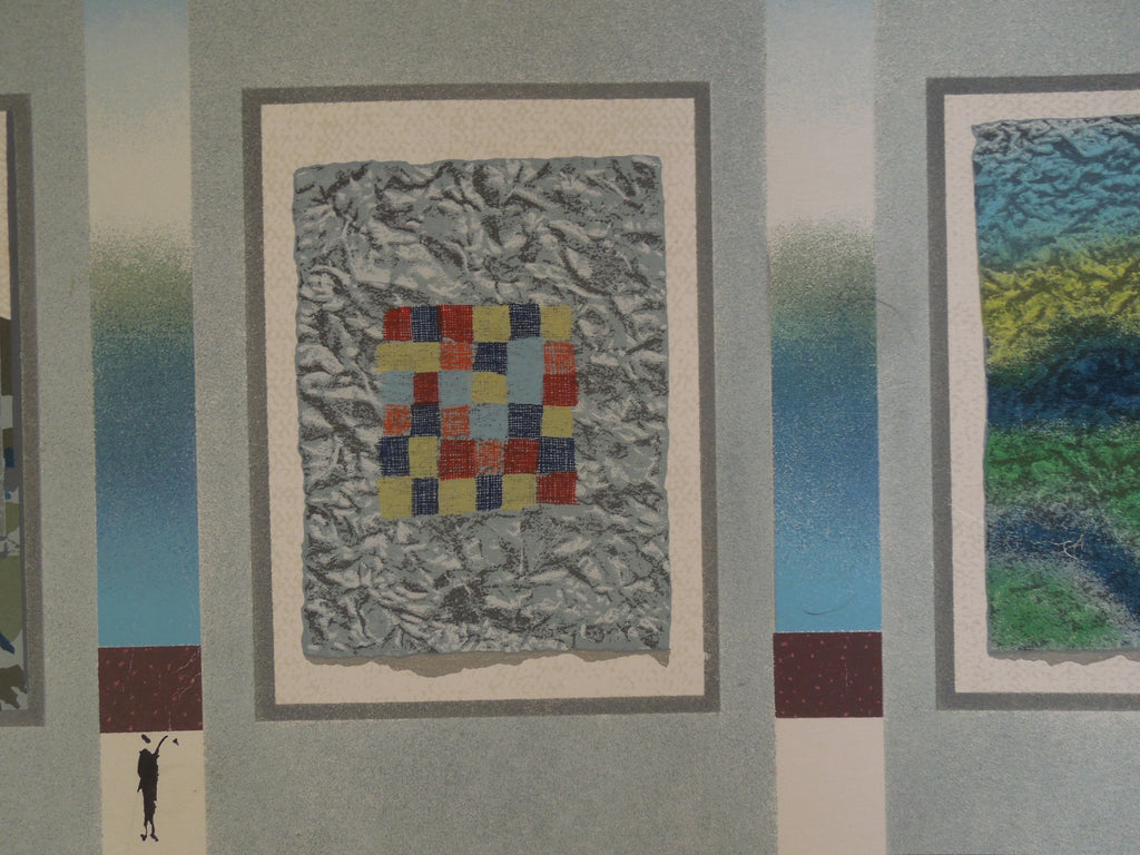 Leo Posillico Uncontrollable Seasons Measures 35" X 44"