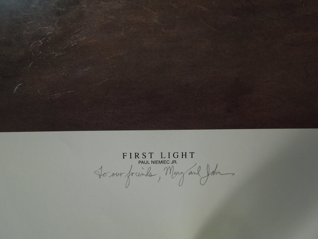 Paul Niemiec Jr First Light #136/500