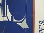 B.B. La Femme BIRD Geary's Beverly Hills 1983 Hand Signed Serigraph 30 x 22