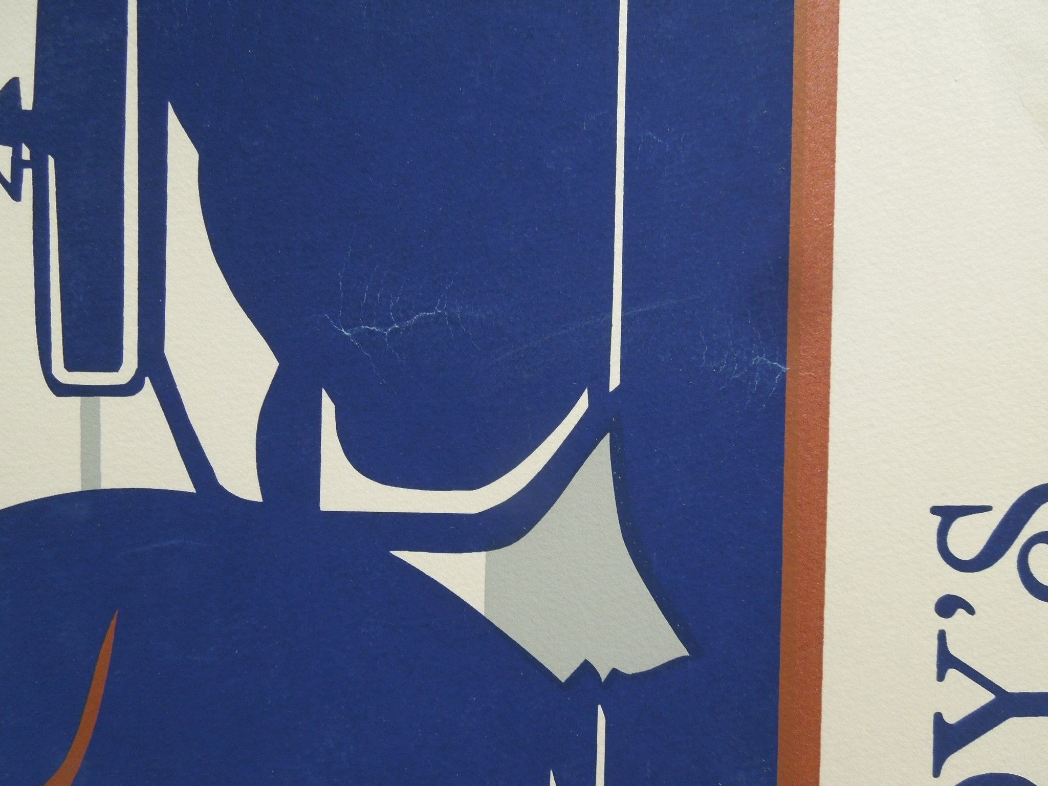 B.B. La Femme BIRD Geary's Beverly Hills 1983 Hand Signed Serigraph 30 x 22