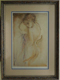 Janet Treby "Silhouette" Gallery Framed Hand Signed Print 11/95