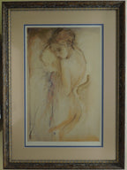 Janet Treby "Silhouette" Gallery Framed Hand Signed Print 11/95