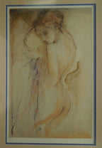 Janet Treby "Silhouette" Gallery Framed Hand Signed Print 11/95