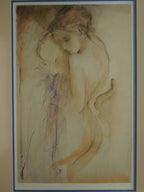 Janet Treby "Silhouette" Gallery Framed Hand Signed Print 11/95