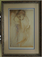 Janet Treby "Silhouette" Gallery Framed Hand Signed Print 11/95