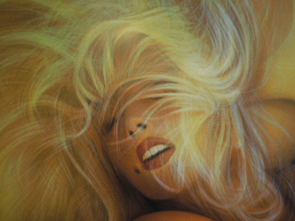 Jon Hul "Golden Silk Sheets" #16/295 Print Signed