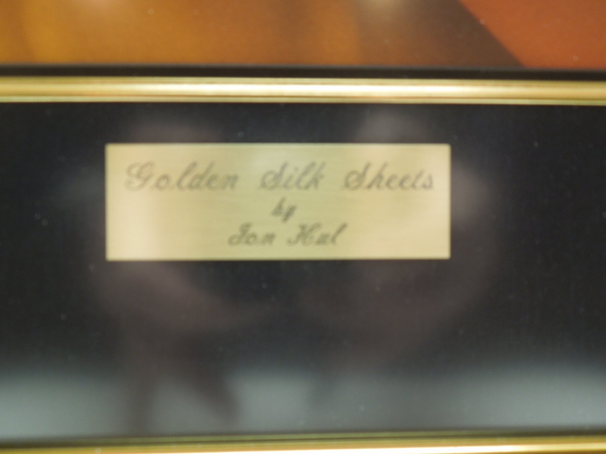 Jon Hul "Golden Silk Sheets" #16/295 Print Signed