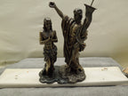 Jesus Baptized By St. John The Baptist - Bronze