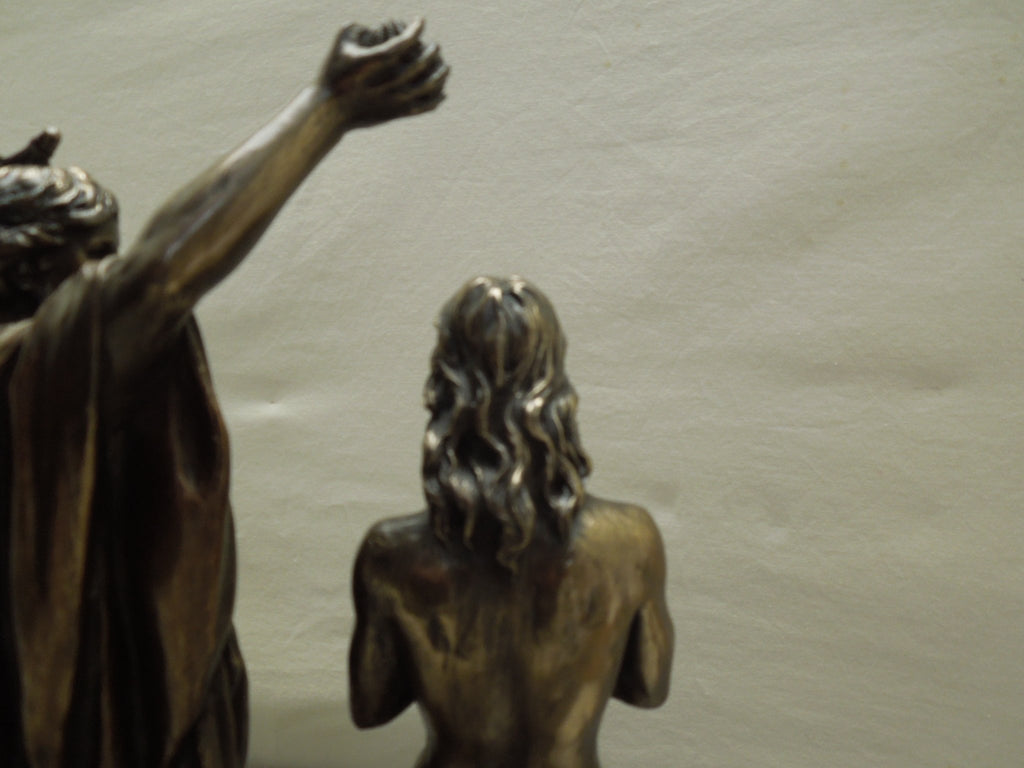 Jesus Baptized By St. John The Baptist - Bronze