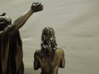 Jesus Baptized By St. John The Baptist - Bronze