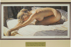 Steve Hanks "A Touch Of Warm Sunlight" Gallery Framed Hand Signed Print 34/550