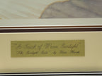 Steve Hanks "A Touch Of Warm Sunlight" Gallery Framed Hand Signed Print 34/550