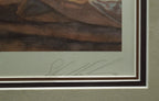 Steve Hanks "As Mysteries Uncover" Framed (no Glass) Signed Print 209/500