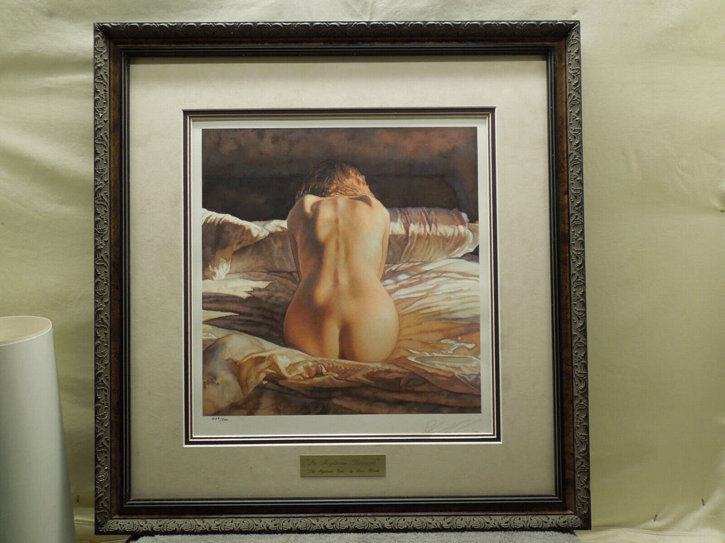 Steve Hanks "As Mysteries Uncover" Framed (no Glass) Signed Print 209/500