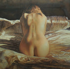 Steve Hanks "As Mysteries Uncover" Framed (no Glass) Signed Print 209/500