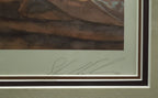 Steve Hanks "As Mysteries Uncover" Framed (no Glass) Signed Print 209/500