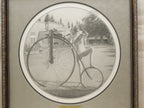Steve Hanks "Bubbles Bike And Ballet" Gallery Framed Hand Signed Print 198/199