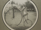 Steve Hanks "Bubbles Bike And Ballet" Gallery Framed Hand Signed Print 198/199