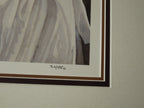 Steve Hanks "Centered" Lithograph Print #20/500 Gallery Framed Triple Mat