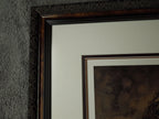 Steve Hanks "Centered" Lithograph Print #20/500 Gallery Framed Triple Mat
