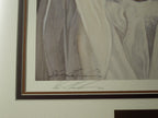 Steve Hanks "Centered" Lithograph Print #20/500 Gallery Framed Triple Mat