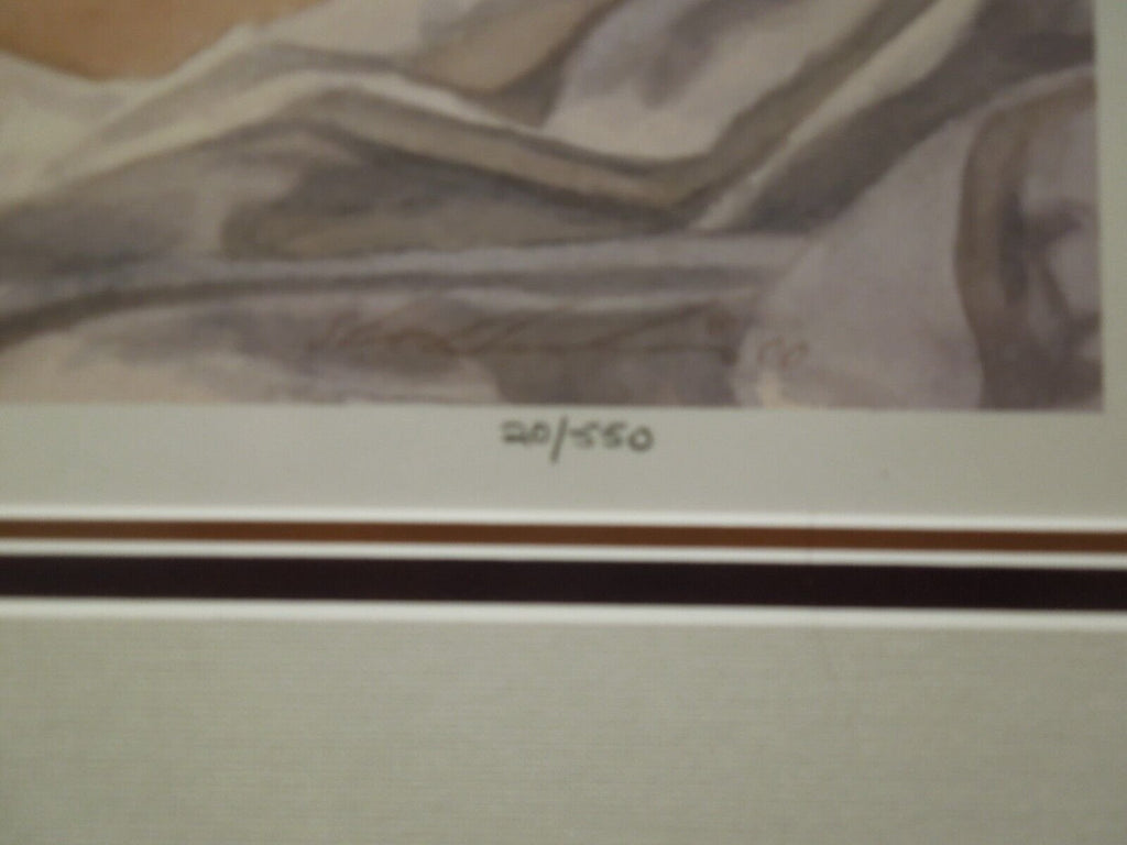 Steve Hanks "Comfort In Solitude" Lithograph Print Signed 448/500