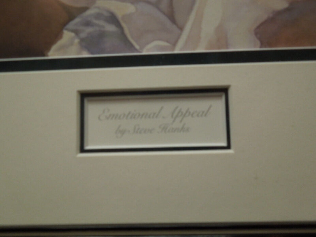 Steve Hanks "Emotional Appeal" Print Gallery Framed