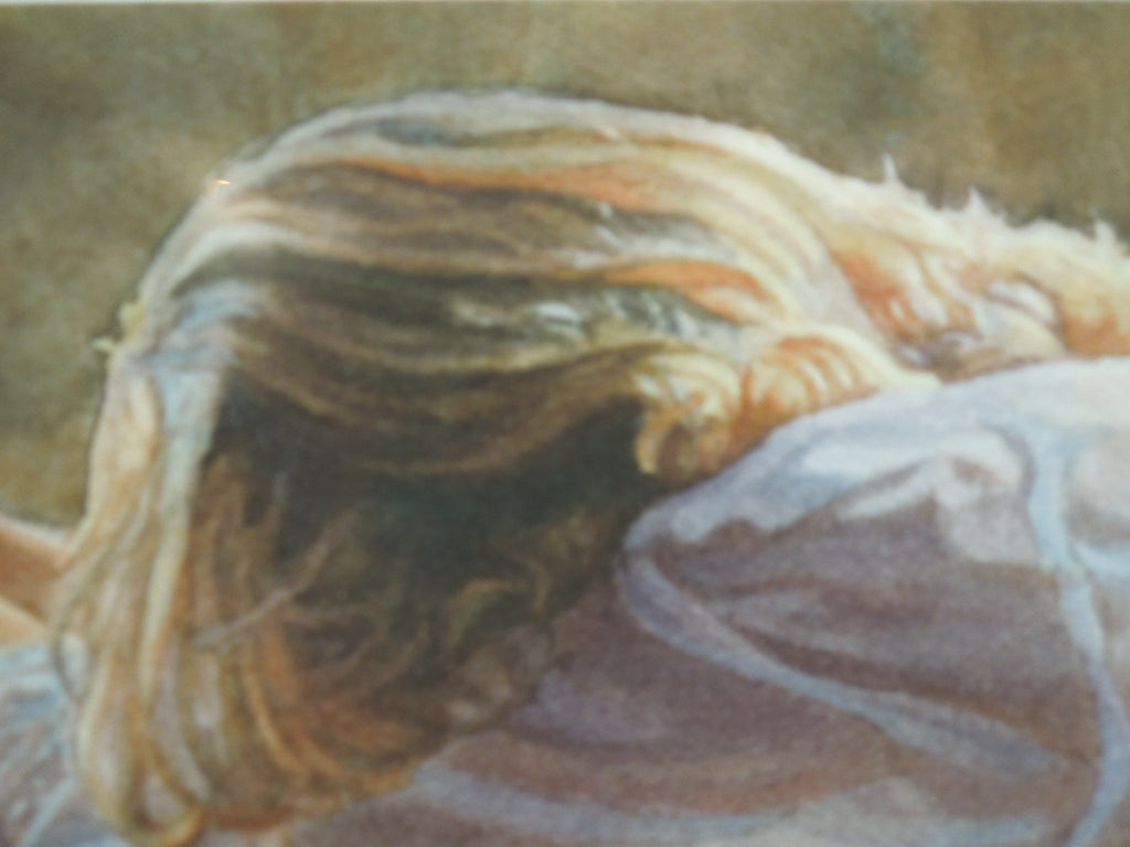 Steve Hanks "Forever A Mystery" Triple Matted Gallery Framed