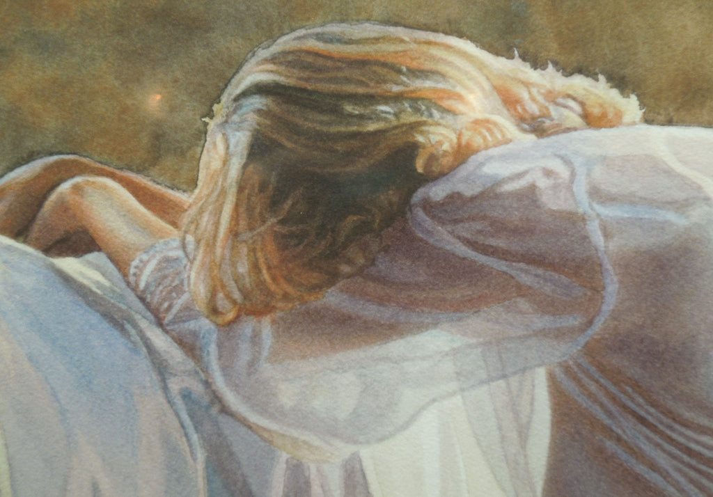 Steve Hanks "Forever A Mystery" Triple Matted Gallery Framed