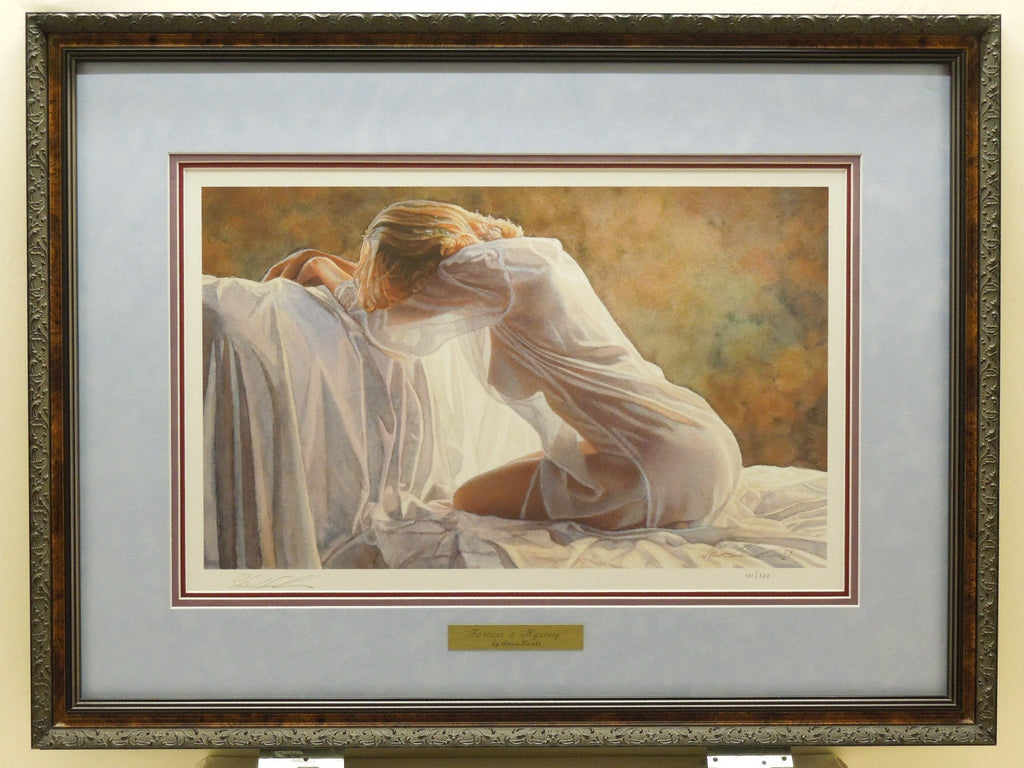 Steve Hanks "Forever A Mystery" Triple Matted Gallery Framed