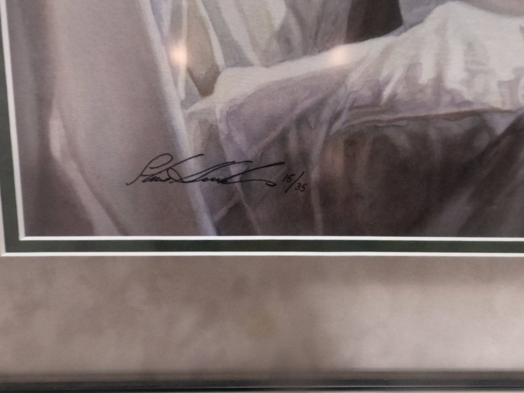 Steve Hanks "Her Domain" Signed Canvas Print #15/35 Gallery Framed