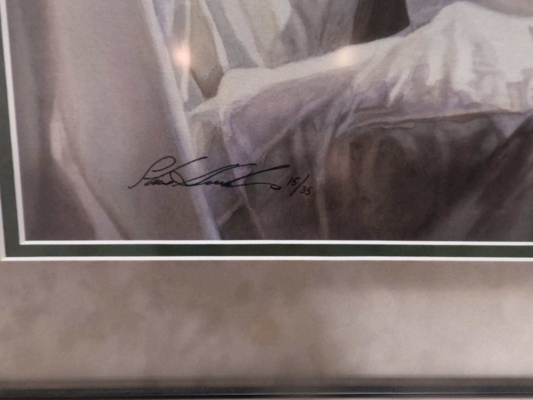 Steve Hanks "Her Domain" Signed Canvas Print #15/35 Gallery Framed