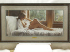 Steve Hanks "Her Domain" Signed Canvas Print #15/35 Gallery Framed
