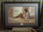 Steve Hanks "Her Side" Lithograph Print Gallery Framed #296/999