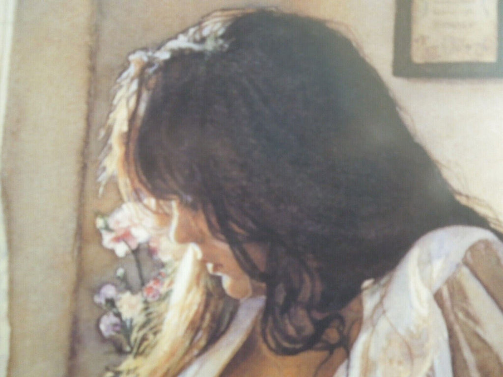 Steve Hanks "Her Side" Lithograph Print Gallery Framed #296/999