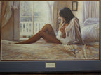 Steve Hanks "Her Side" Lithograph Print Gallery Framed #296/999
