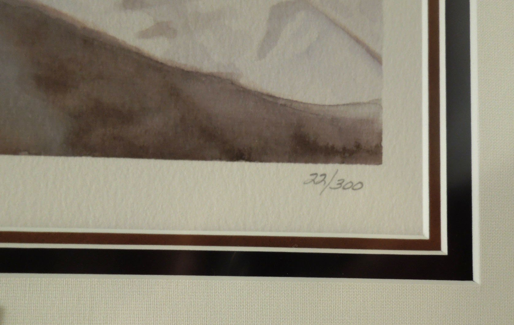 Steve Hanks "Her Time" Gallery Framed Hand Signed Print 22/300