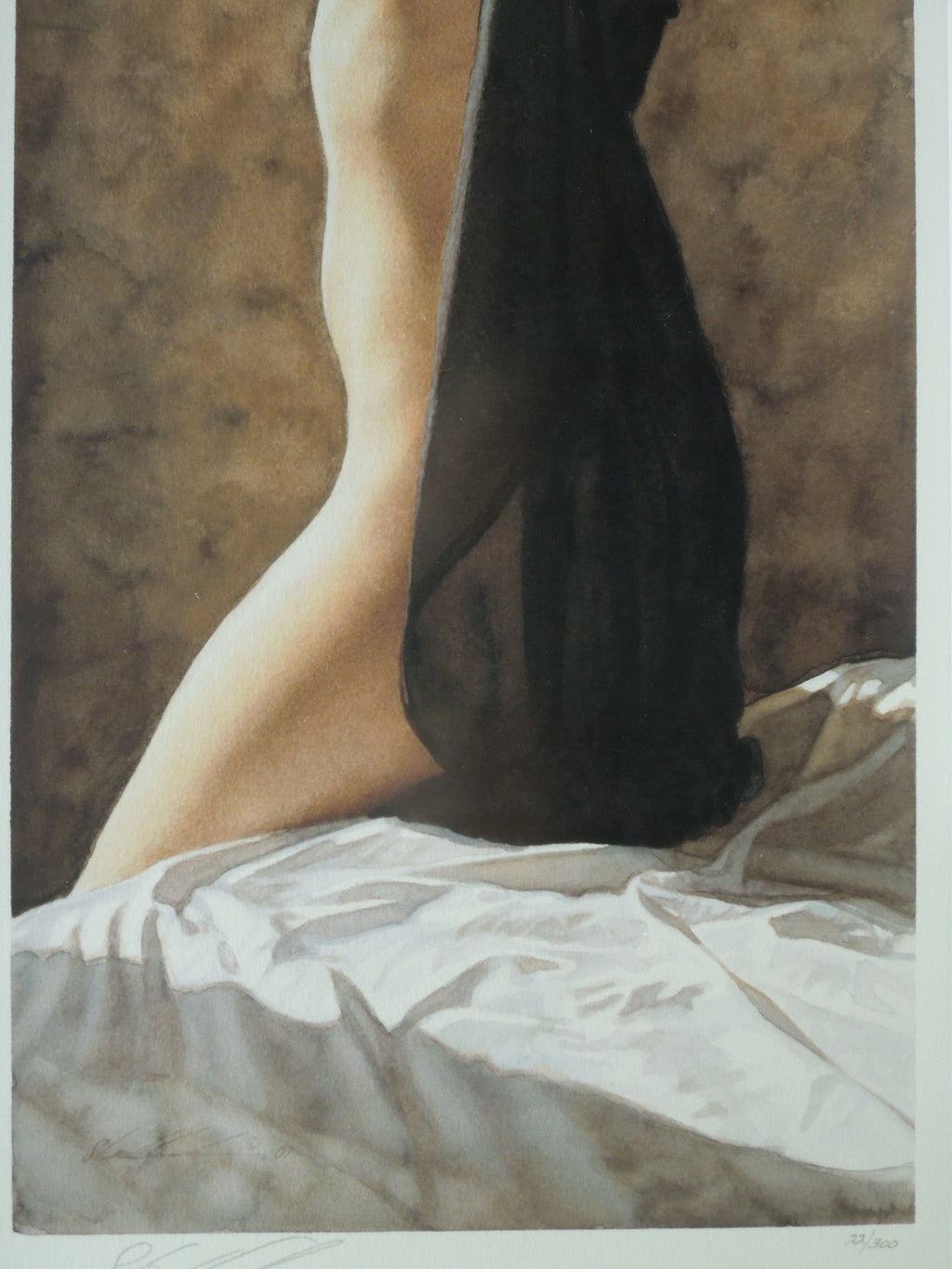 Steve Hanks "Her Time" Gallery Framed Hand Signed Print 22/300