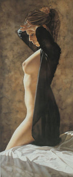 Steve Hanks "Her Time" Gallery Framed Hand Signed Print 22/300