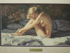 Steve Hanks "Holding The Moment" Print Canvas Numbered 2/95 Gallery Framed