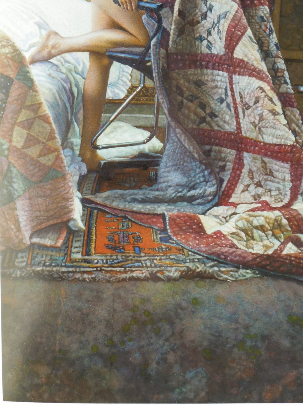 Steve Hanks "In The Artist Studio" Art Print No Frame