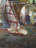 Steve Hanks "In The Artist Studio" Art Print No Frame