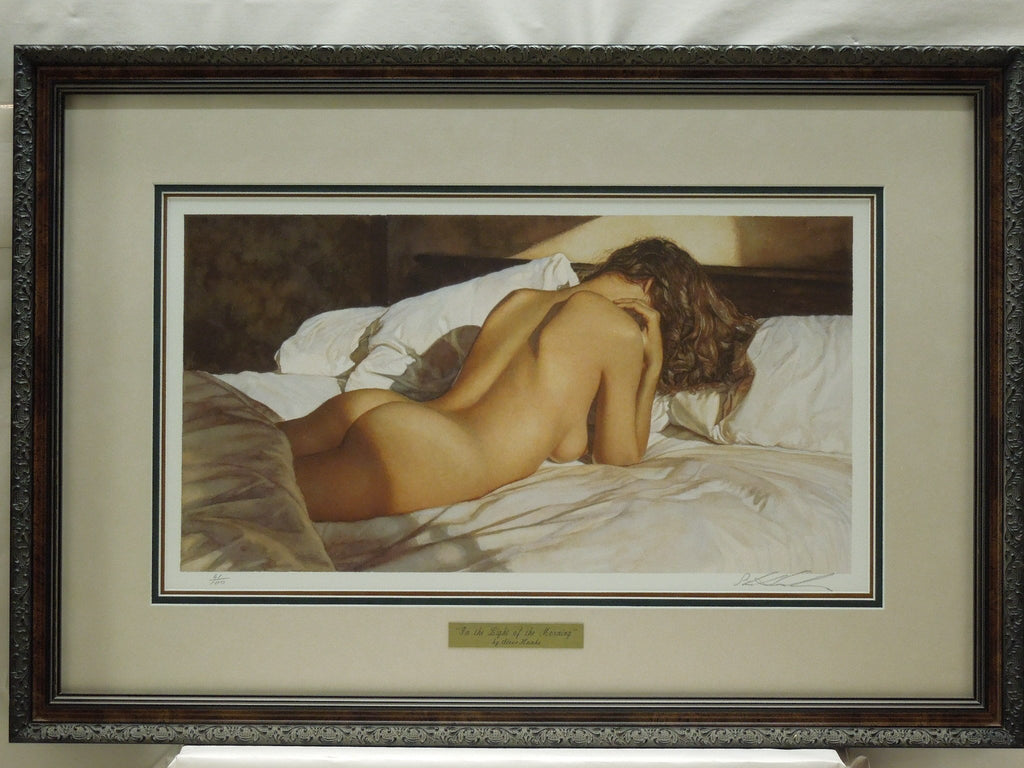 Steve Hanks "In The Light Of The Morning" Gallery Framed Triple Mat