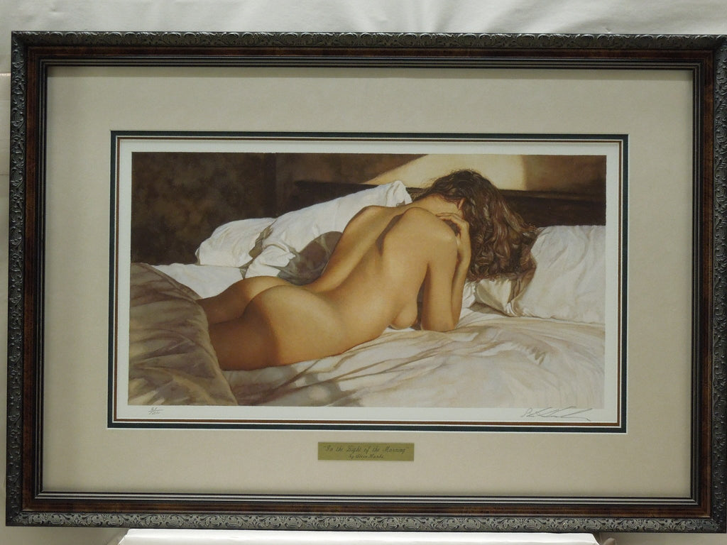 Steve Hanks "In The Light Of The Morning" Gallery Framed Triple Mat