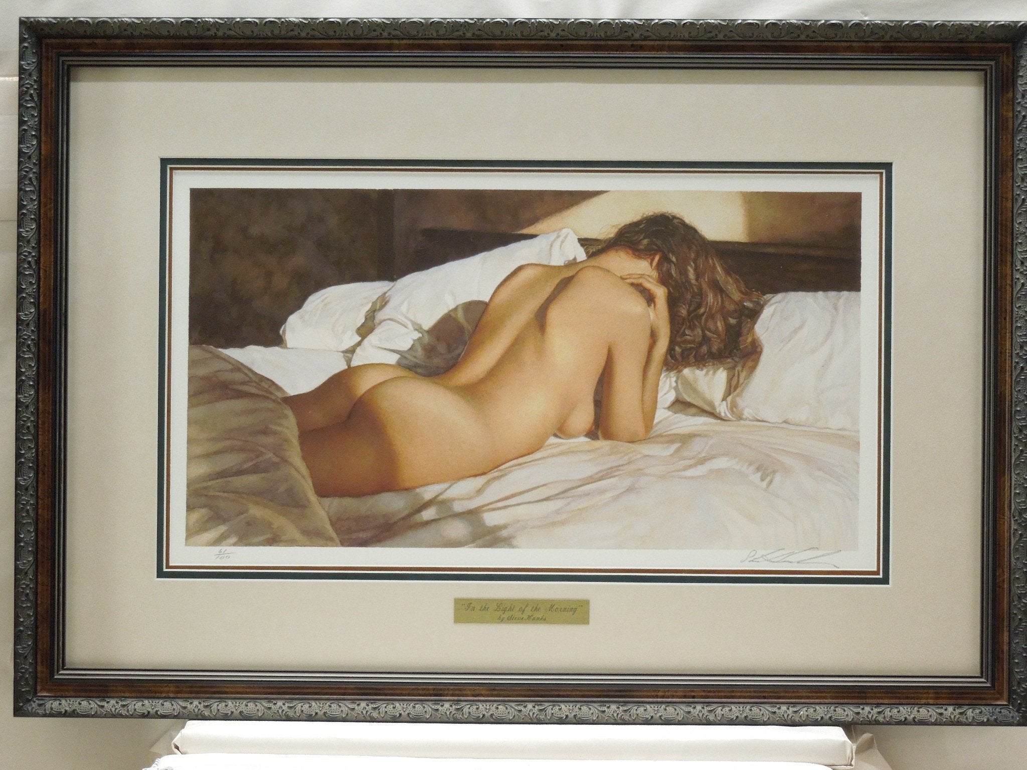 Steve Hanks "In The Light Of The Morning" Gallery Framed Triple Mat